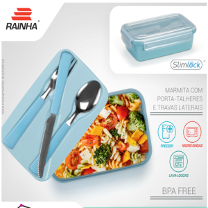 MARMITA 290  C/P.TALHERES (1,25LT) 702900 RAINHA