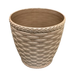 VASO RATTAN 619 (RED.CAFE M3) 706194 INJEPLASTEC