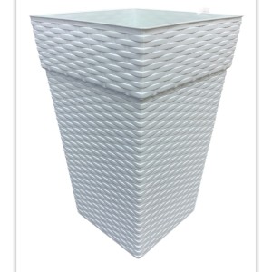 VASO RATTAN 131 (MARMORE QUAD.17,5LT)701311 PLASNEW