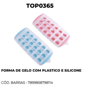 FORMA GELO SILICONE (18CAV.RED.) 798114 TOP UTIL